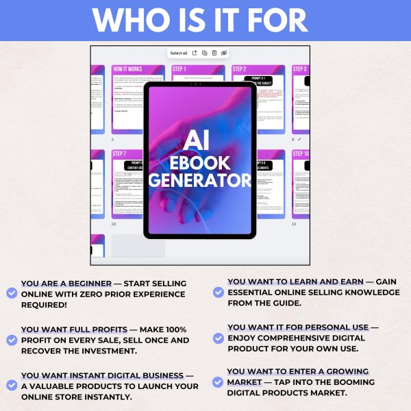 ChatGPT eBook Creator Ai eBook Generator, How to Write eBook with AI - Image 4